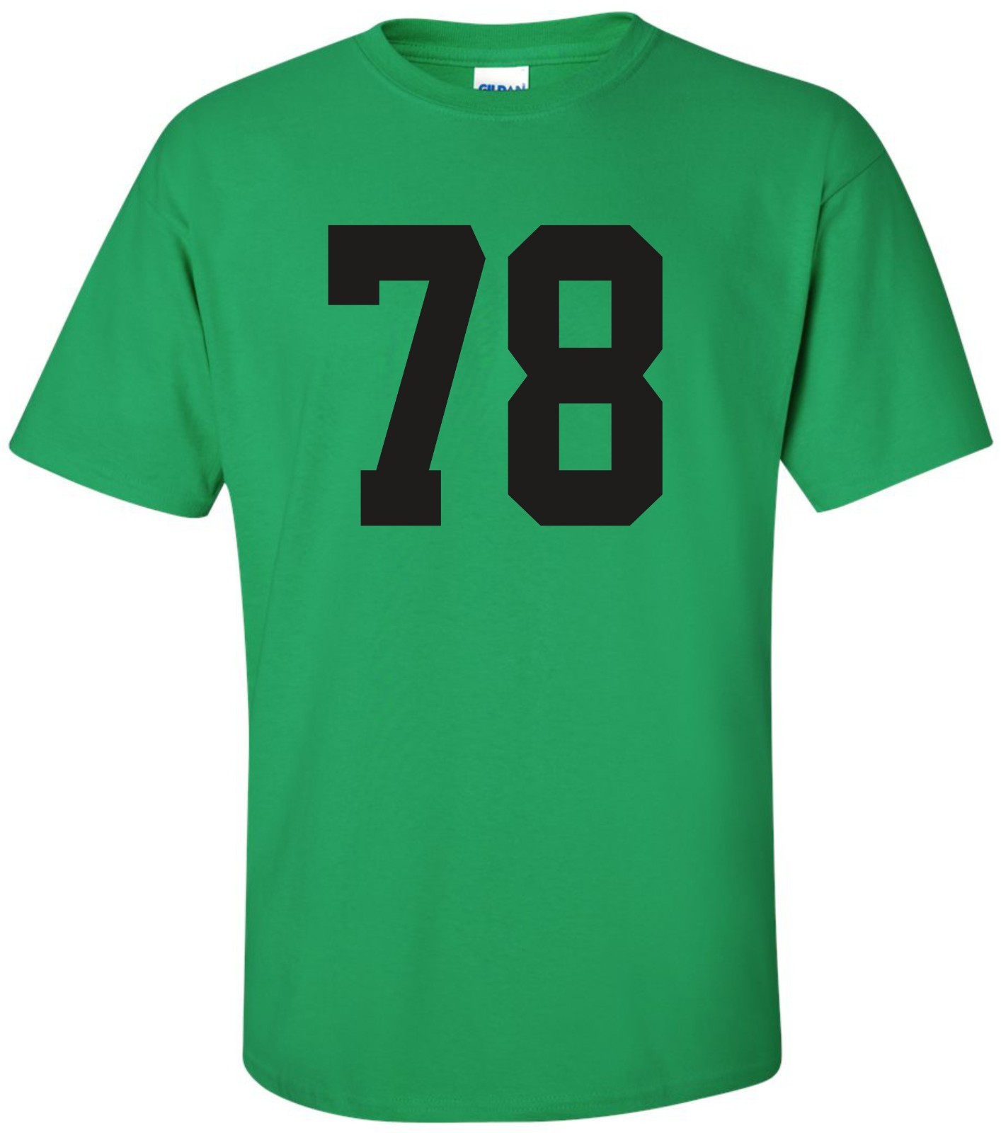 Custom “ANY Number” T-Shirt 1 Color # football hockey lacrosse basketball league
