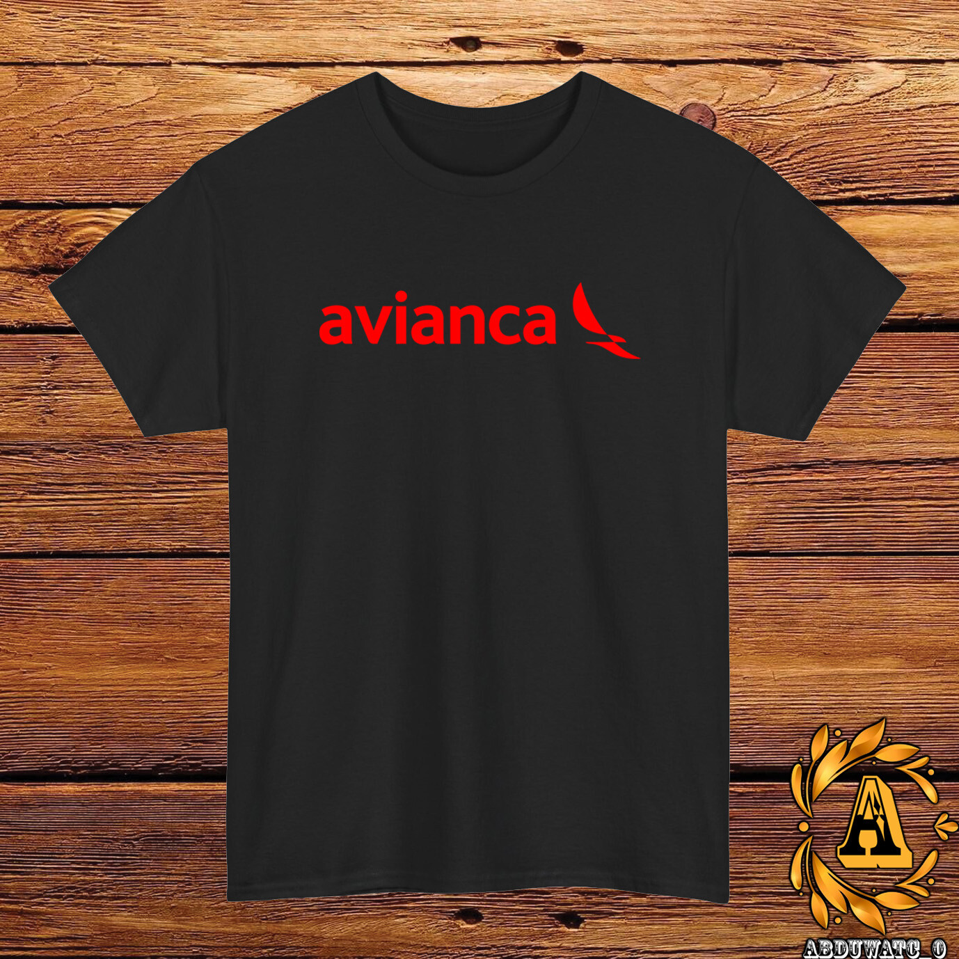 New Avianca Airlines Logo T-Shirt Black/Grey/White/Navy/Red/Light Blue
