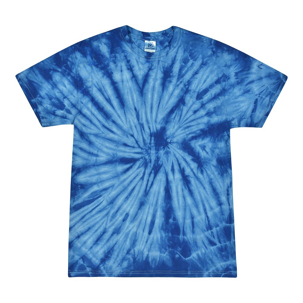 Tie Dye T-Shirts Multi-Color Adult Size 4XL – 5XL 100% Cotton Colortone