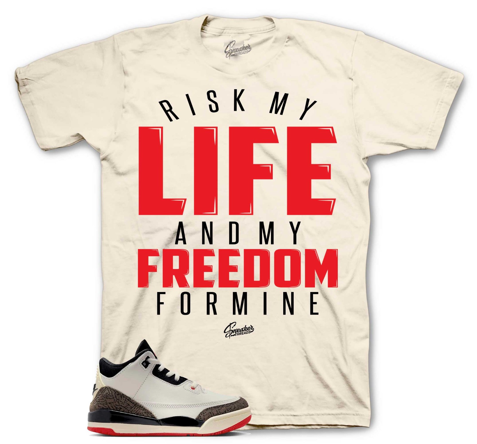Shirt To Match Jordan 3 World’s Best Dad Shoes – My Life Sneaker Tee