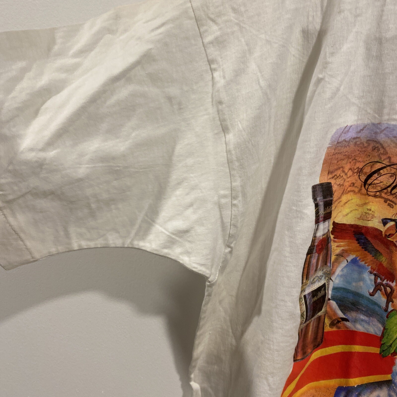 Vintage Castillo Spiced Rum T-Shirt NWOT Size Large 1993 Single Stitch