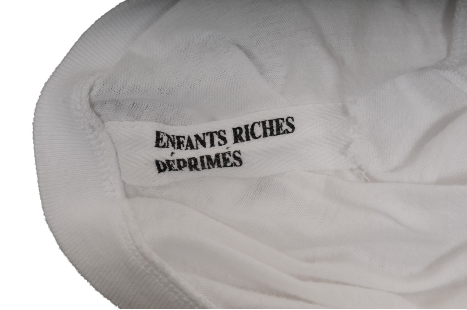 Enfants Riches Deprimes Opium Tank Top Large White Cotton ERD Sleeveless Shirt