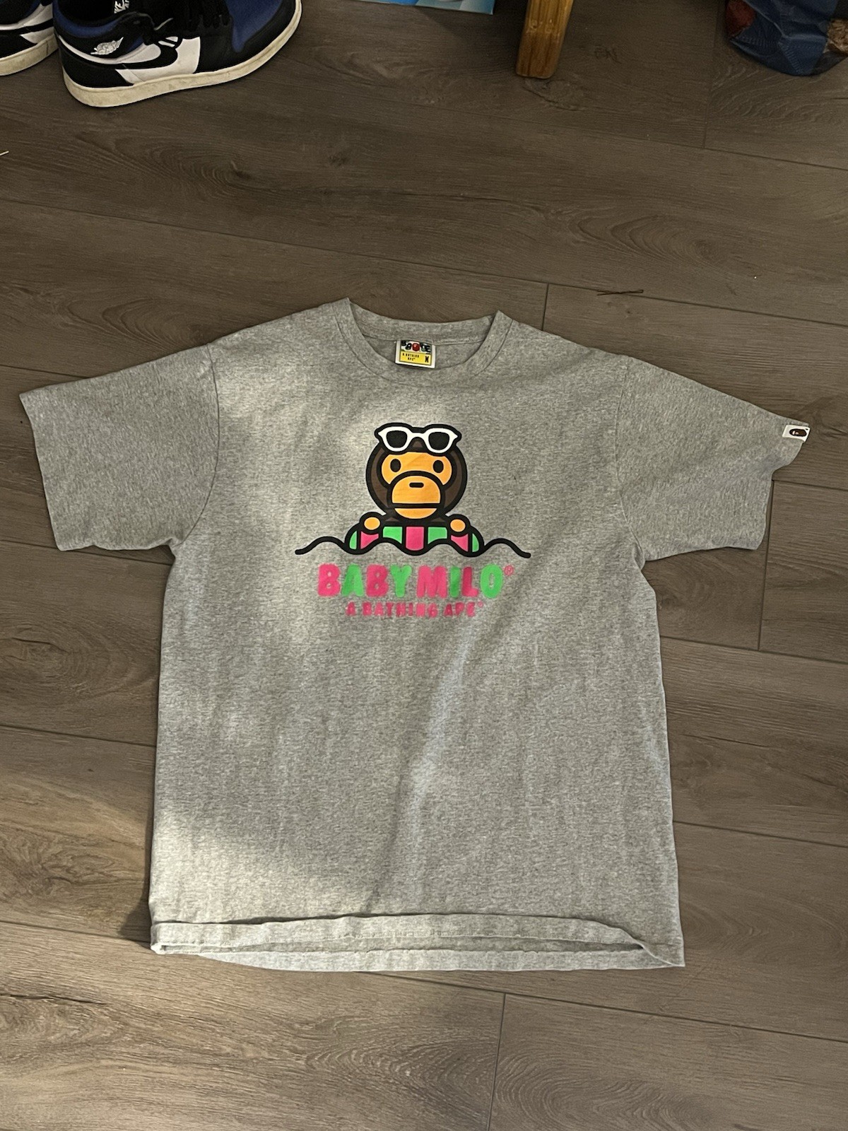 Medium A Bathing Ape Baby Milo Sunglasses Summer T Shirt Bape