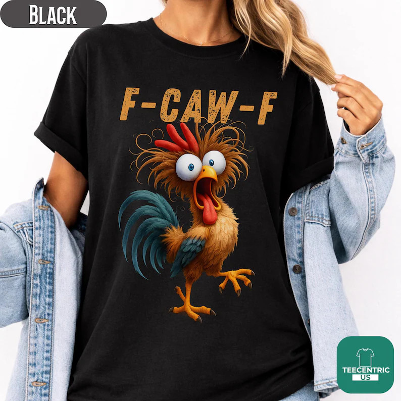 Funny Rooster Meme Comfort T-Shirt
