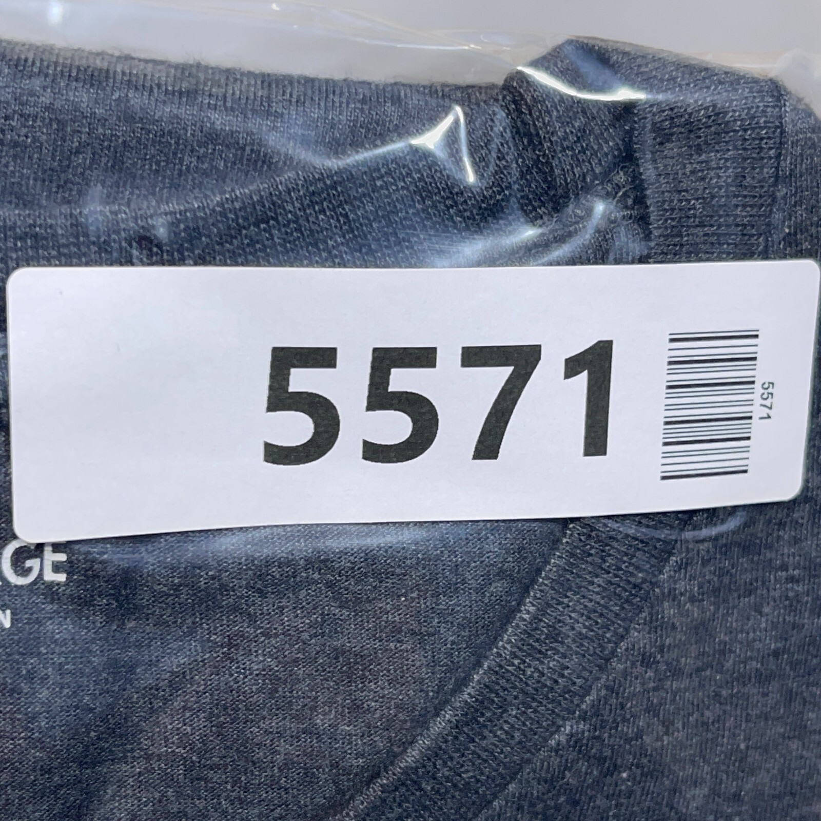 Airwalk Pocket Tee Men XL Regular Fit Charcoal Grey Striped Chest Pocket Skater