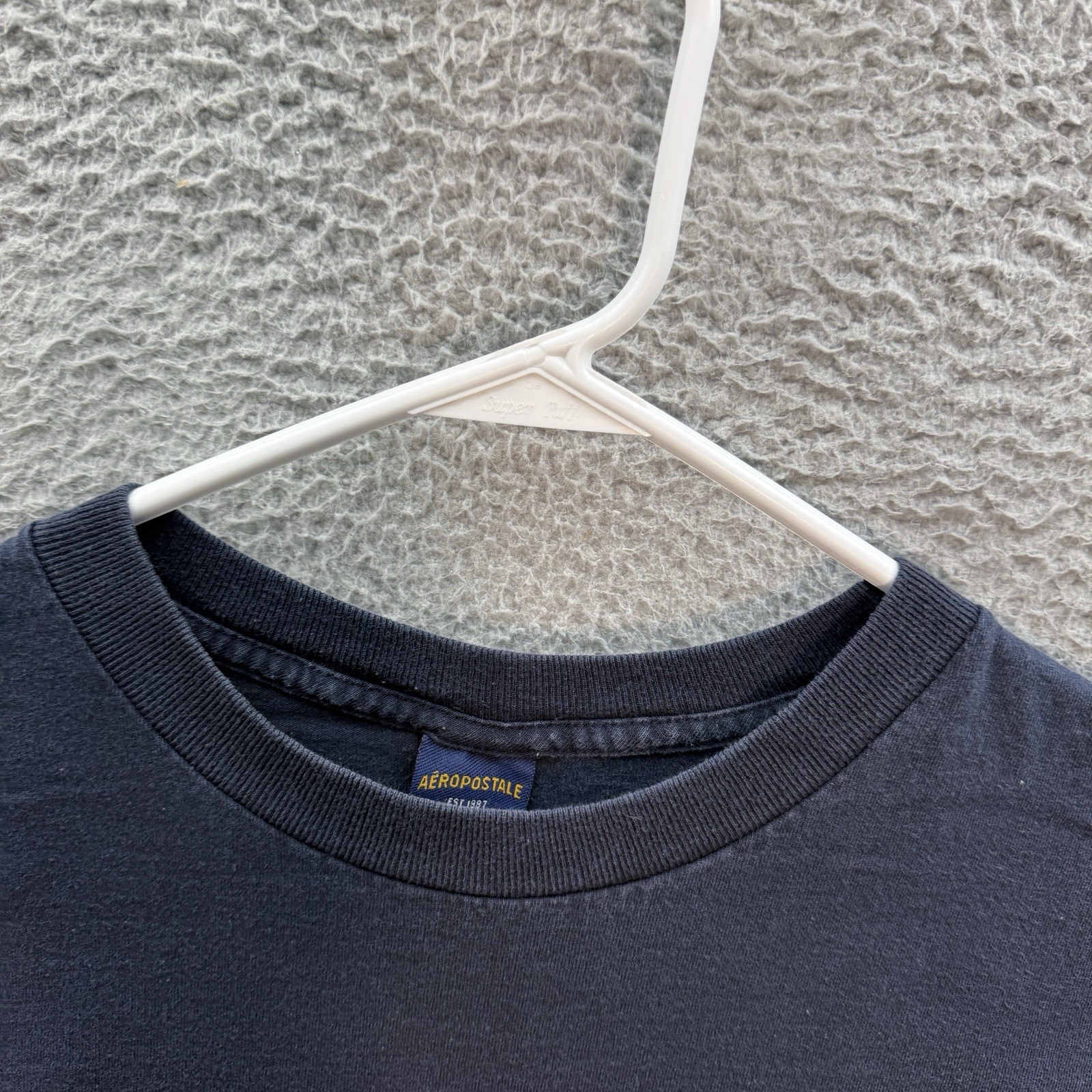 Vintage Aeropostale Shirt Adult XL Blue Streetwear Skater Grunge 1990s Y2K Mens