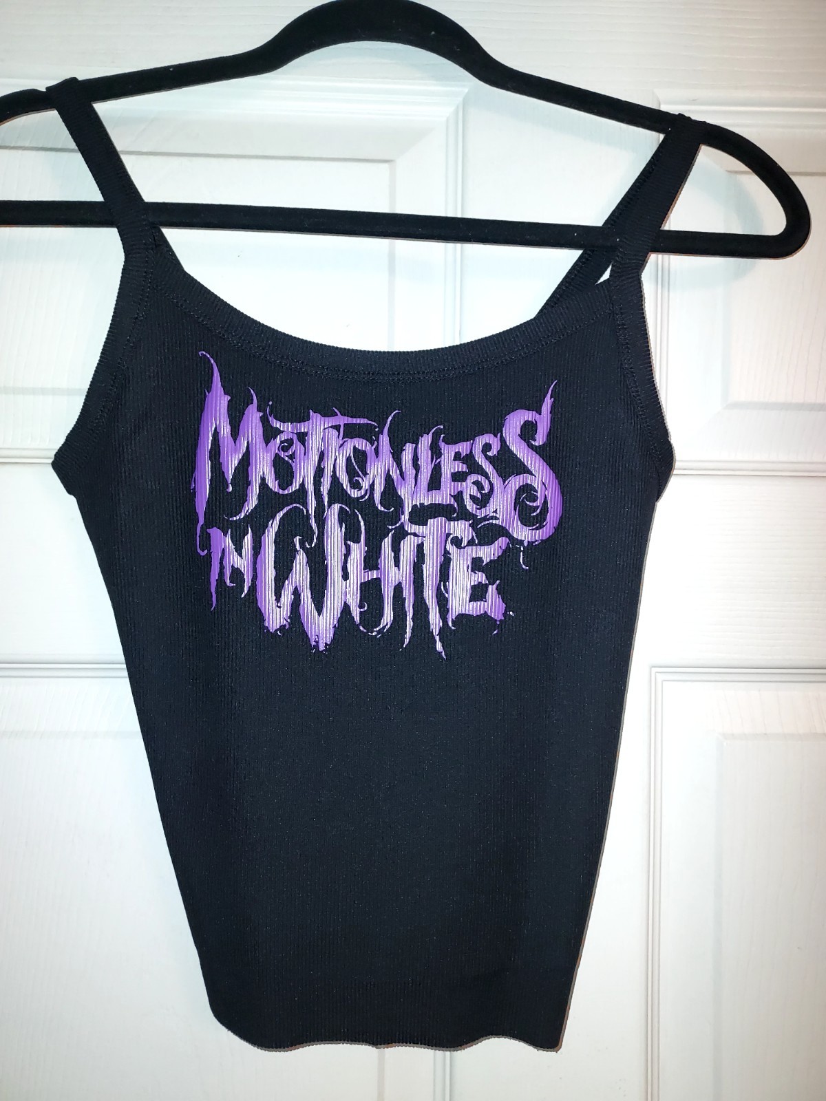 Motionless in white crop top motionless in white tank top Any Color Logo Addnote