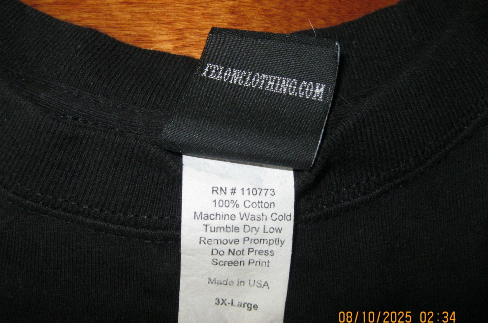 Vintage Felon Clothing Co T Shirt Mens 3XL Black DRINKING TEAM USA MADE