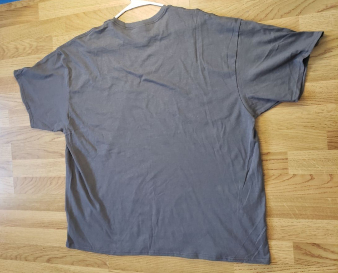 6 Delta Pro Weight T Shirts 3XL Charcoal Blank Lot Bulk Wholesale New