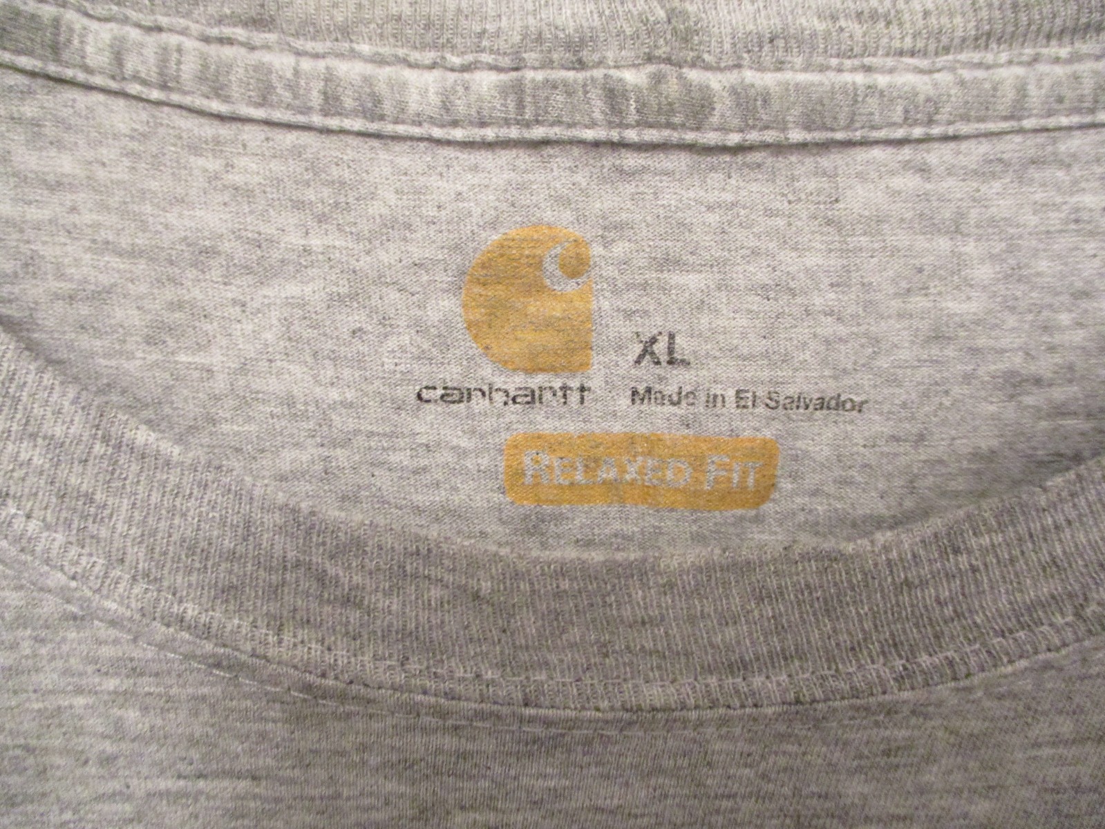 Gray Do Some Good The CARHARTT Way T Shirt XL Relaxed Fit 90% Cotton 10% Poly