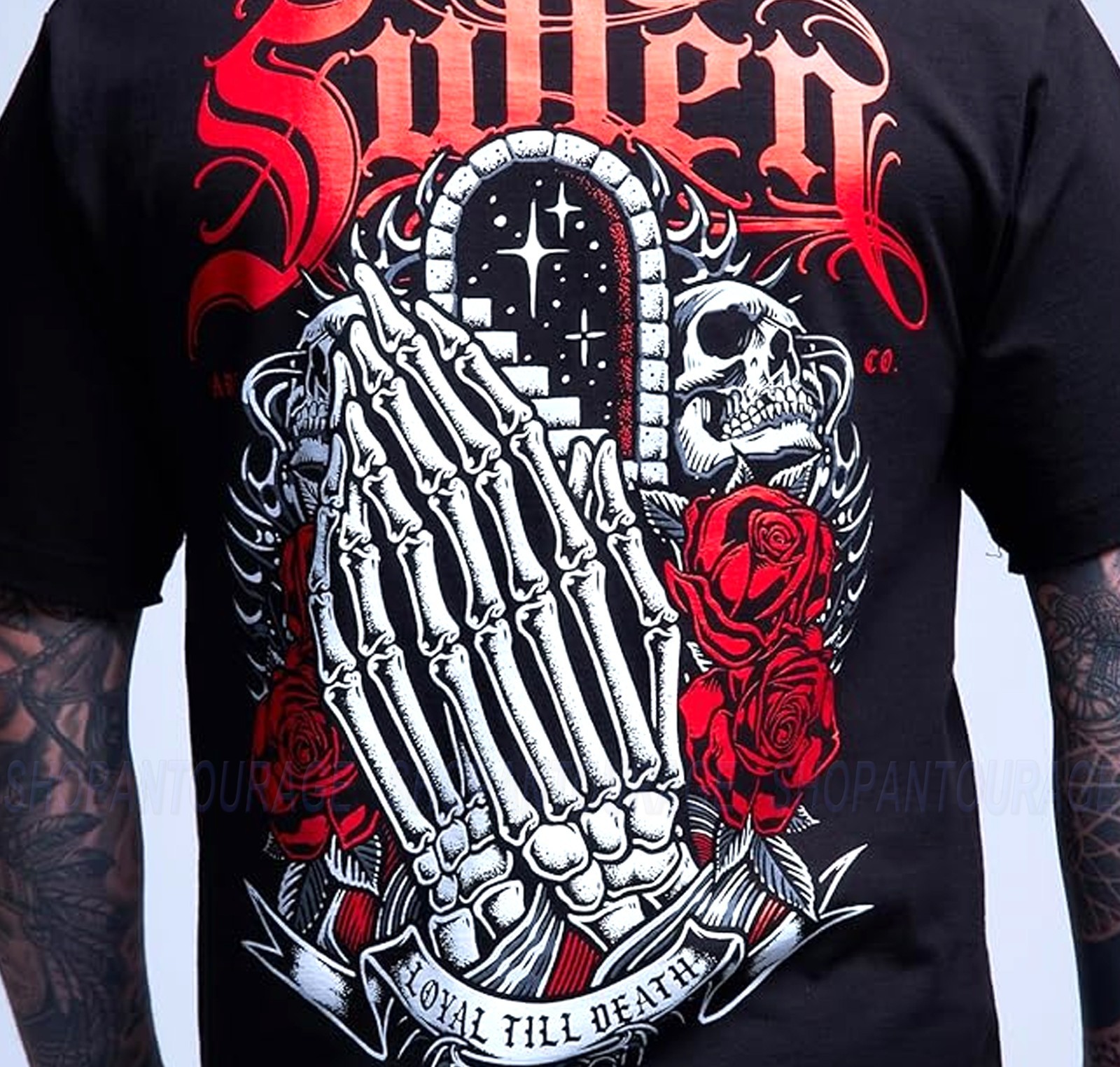 Sullen Art Collective Loyal Till Standard Fit SCM7992 Short Sleeve Men`s T-shirt