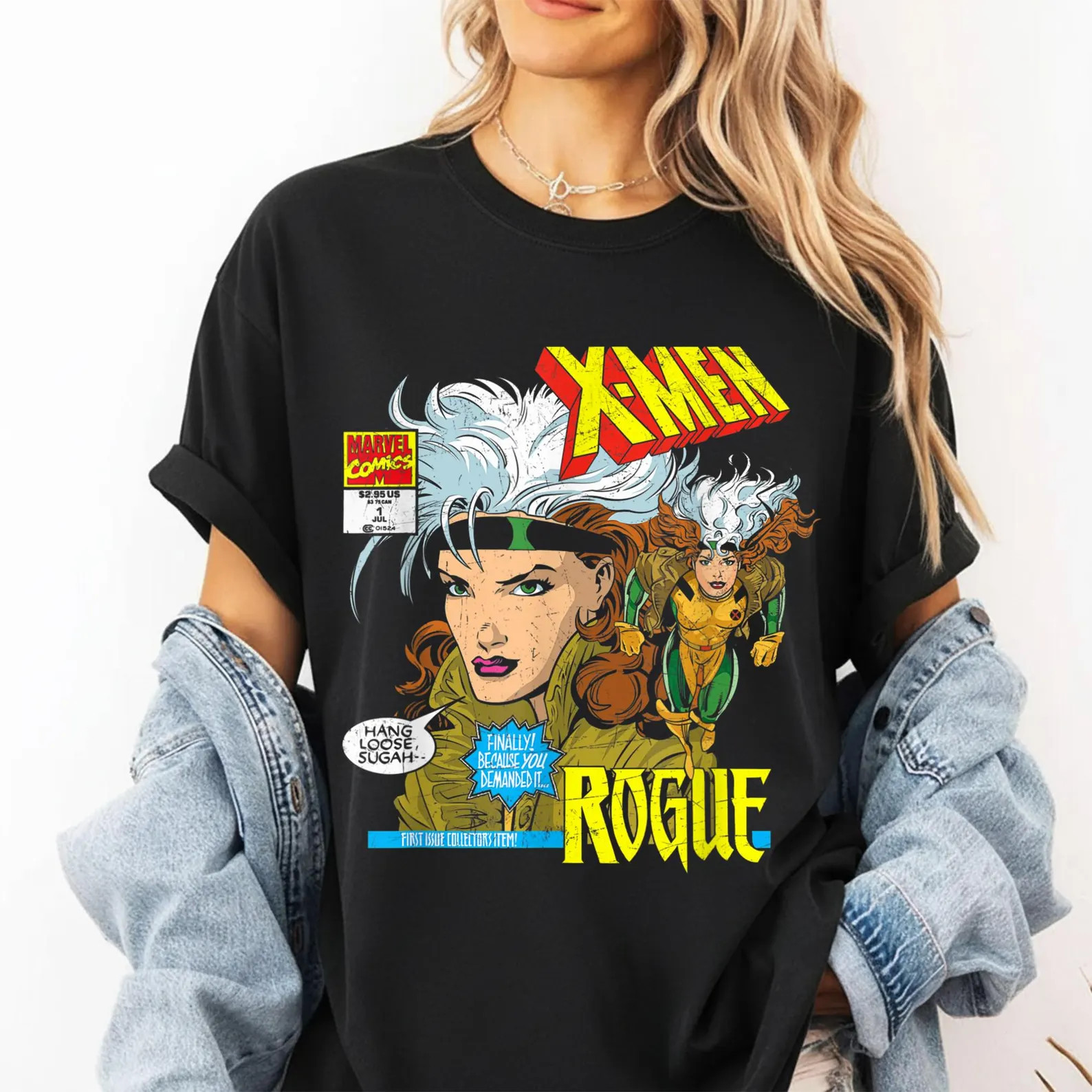Anna Marie Comic Shirt, Retro X-Men 97 Shirt, Gambit & Rogue Marvel Gifts
