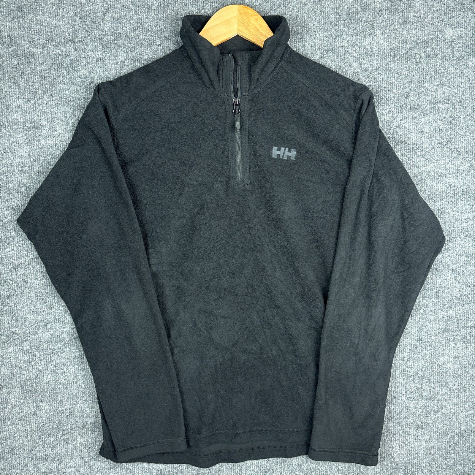 Helly Hansen Daybreaker Fleece 1/2 Zip Mens Medium Black Pullover Midlayer