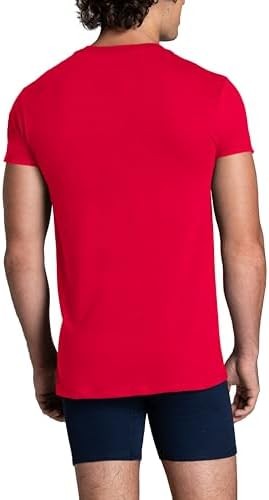Tee Men’s Cotton, Polyester Size L Colors May Vary – 3 Pack Undershirts,