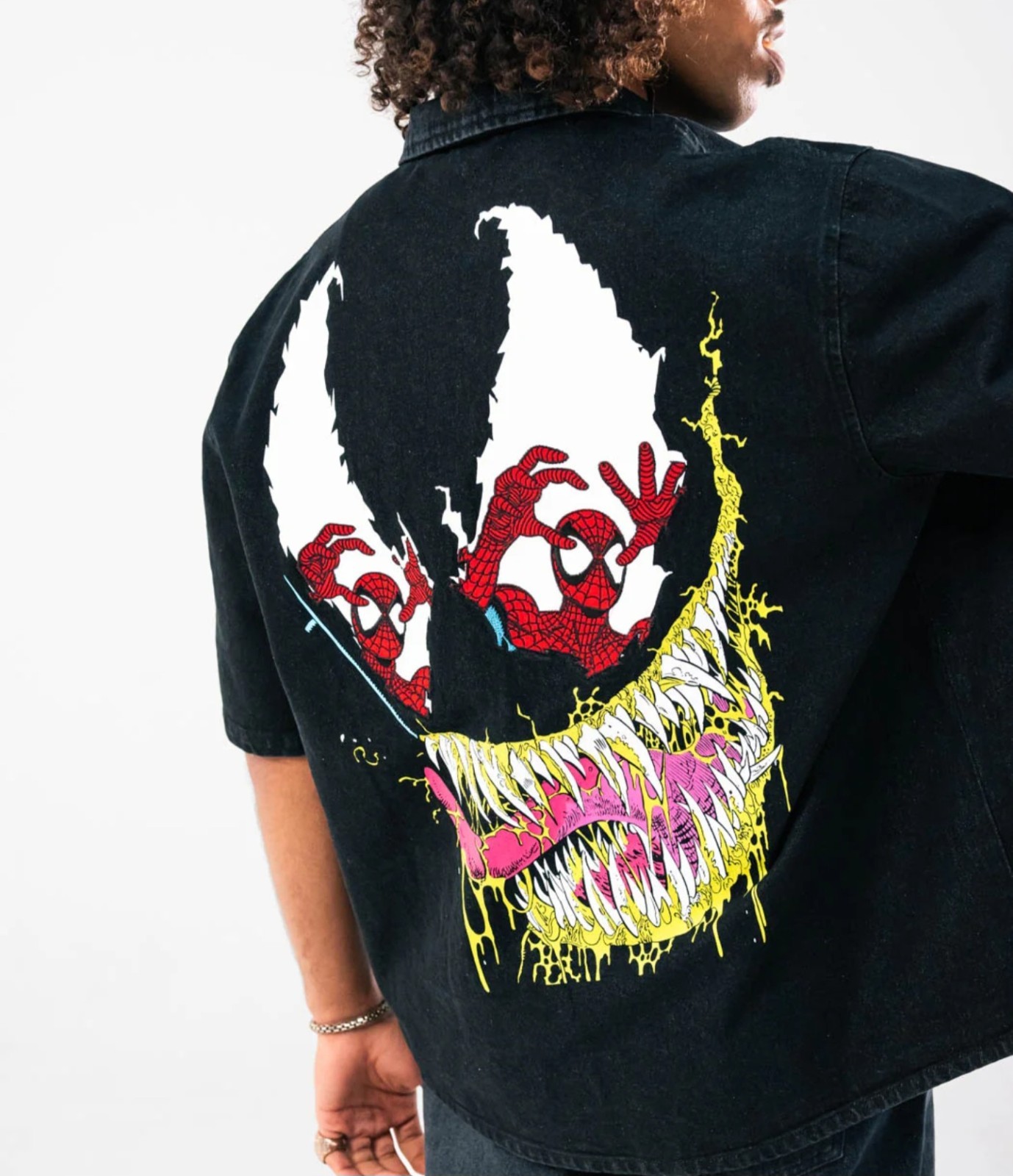 Marvel By Shoe Palace Venomverse Work Short Sleeve Small