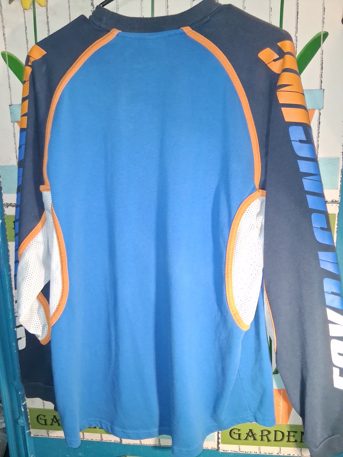 Fox Racing Fox Head Logo Graphic Raglan Long Sleeve Crew T-Shirt Men’s XL
