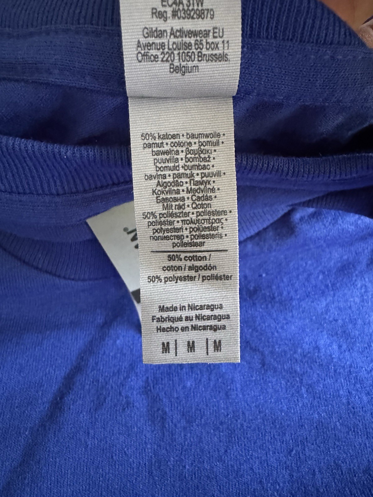 Gildan (24) Unisex Medium G800 Dryblend T-Shirt’s Royal Blue Short Sleeve NEW