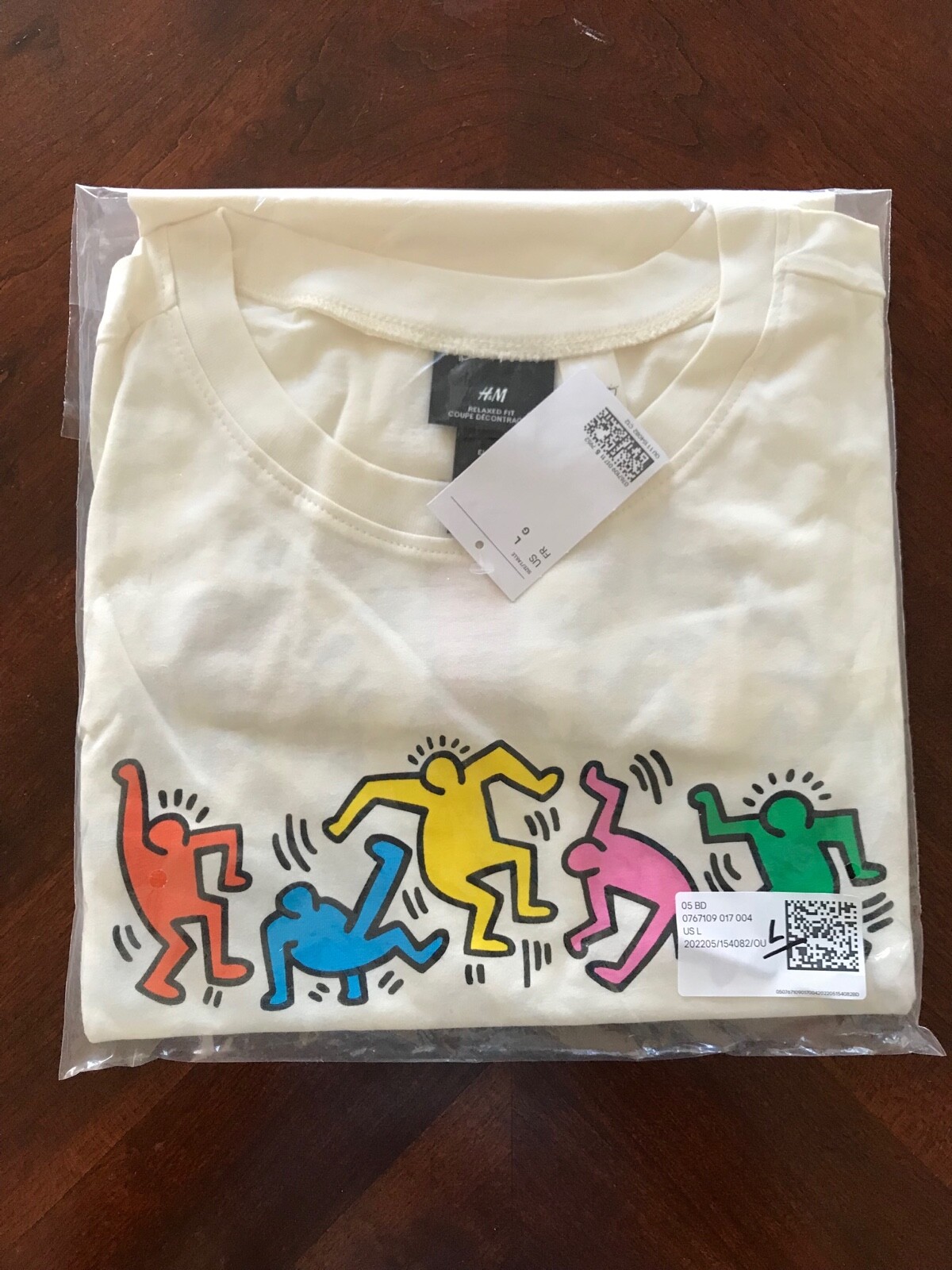 KEITH HARING Licensed Muscle Shirt NEW S, M, L, XL, XXL PRINT ON BOTH SIDES NWT