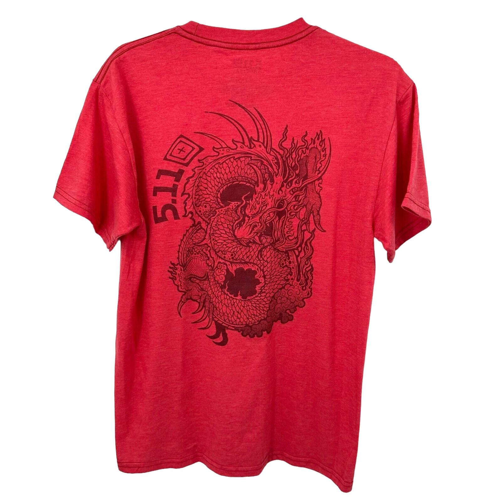 5.11 Tactical Gear Mens T Shirt Red Graphic Always Be Ready Size Medium