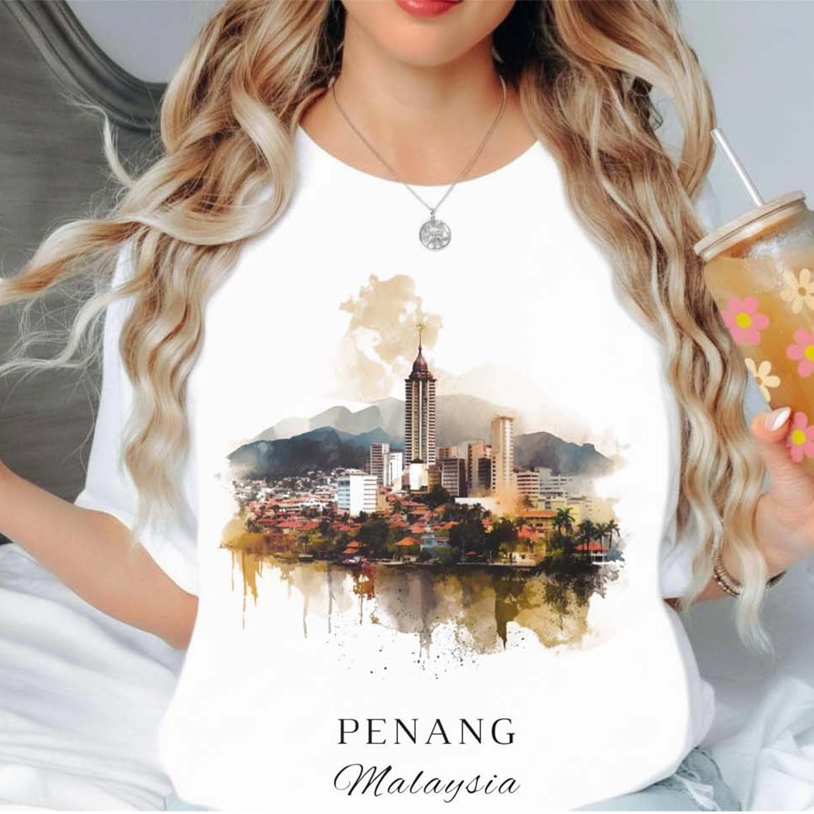 Penang Malaysia Wales Unisex Shirt Travel Gift Malaysia Trip Lover Favorite Tee