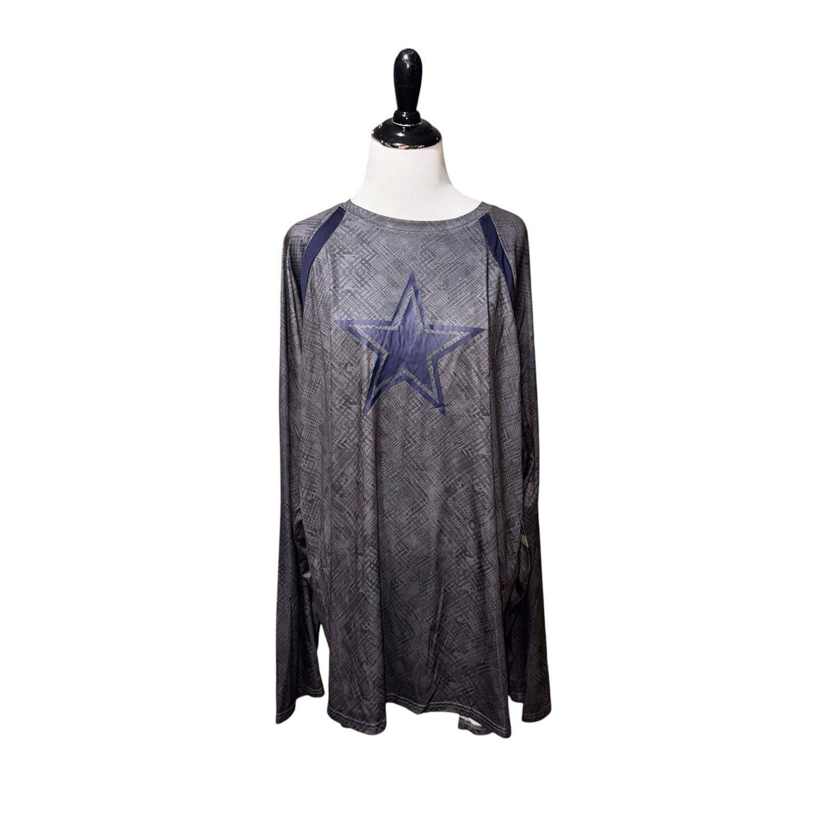 Dallas Cowboys Men’s Long Sleeve T-Shirt Top Size 2XL NFL Apparel Quick Drying