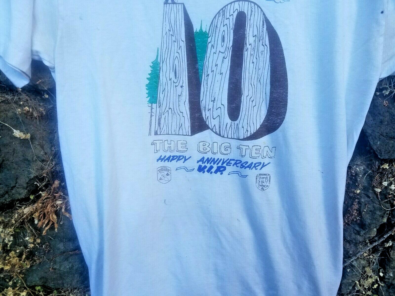 Vintage Large T Shirt Plus – Cal Fire Anniversary T Shirt – 50% Cotton