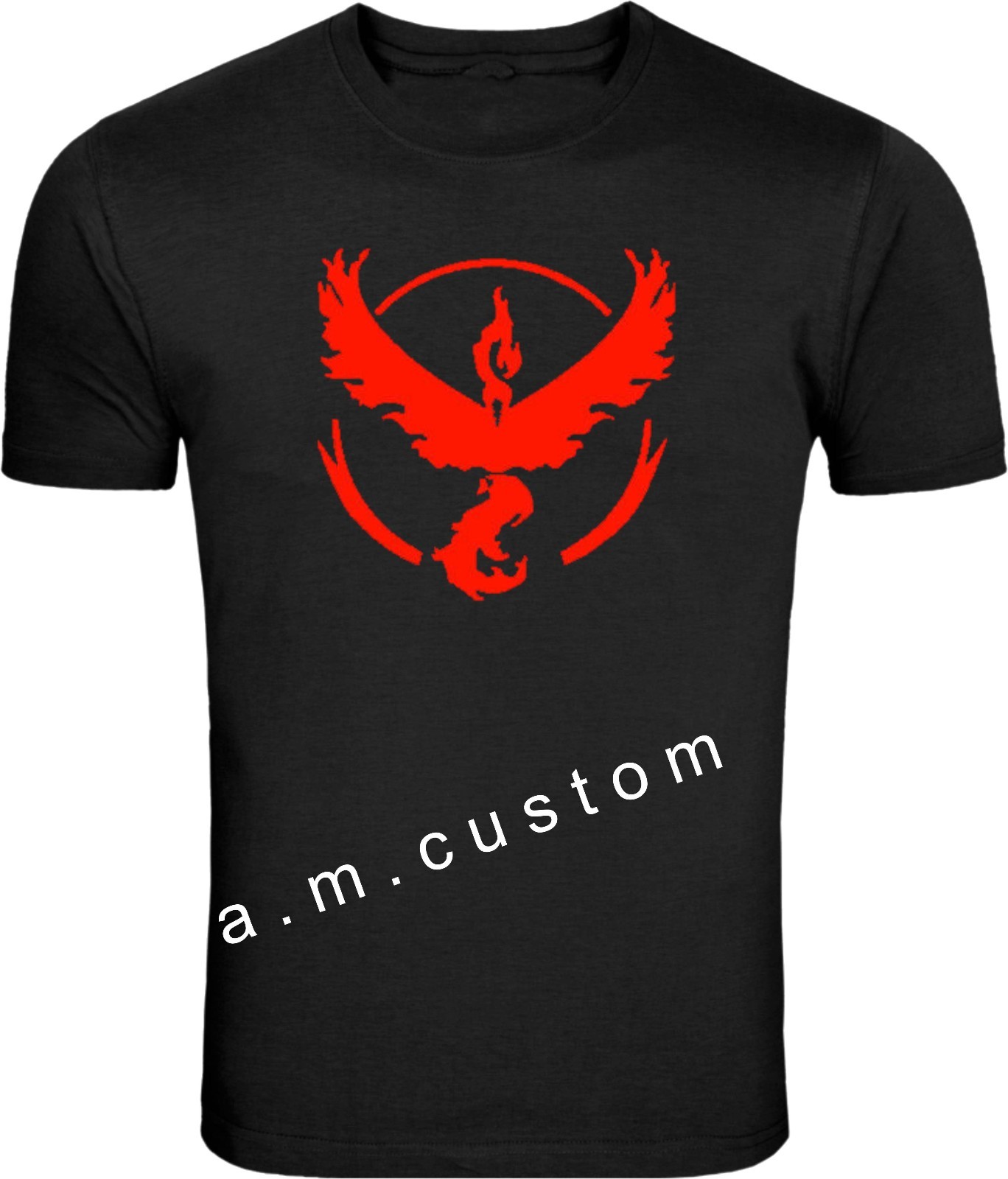 Pokemon Go Team Valor Team Mystic Team Instinct Shirts Unisex Lady Youth Xs-4XL