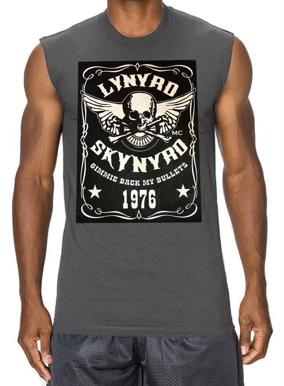 LYNYRD SKYNYRD GIMMIE BACK MY BULLETS MUSCLE SHIRT (Multiple Variations)