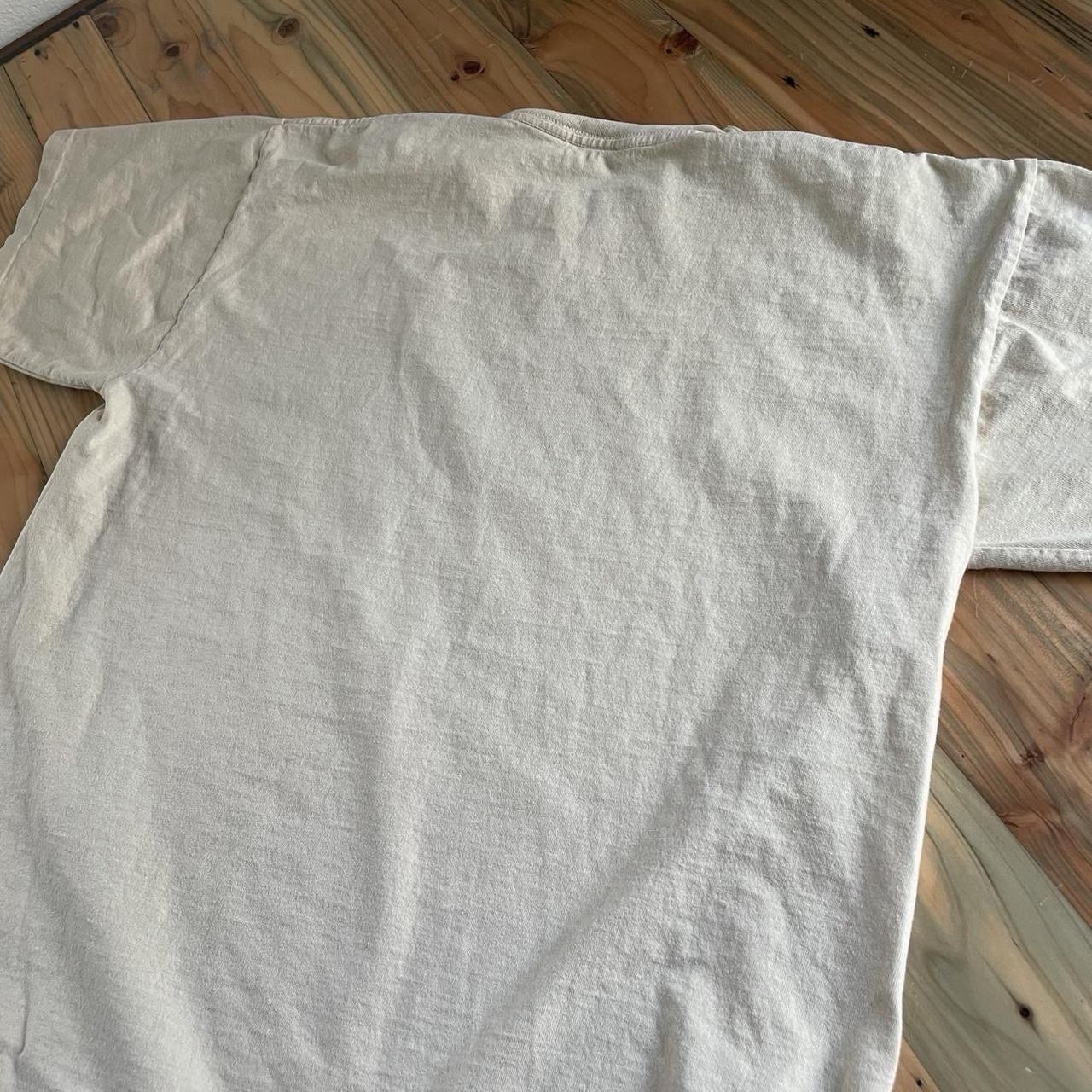 Vintage 80s Jackson Browne Los Angeles California Yellow T-Shirt Size L