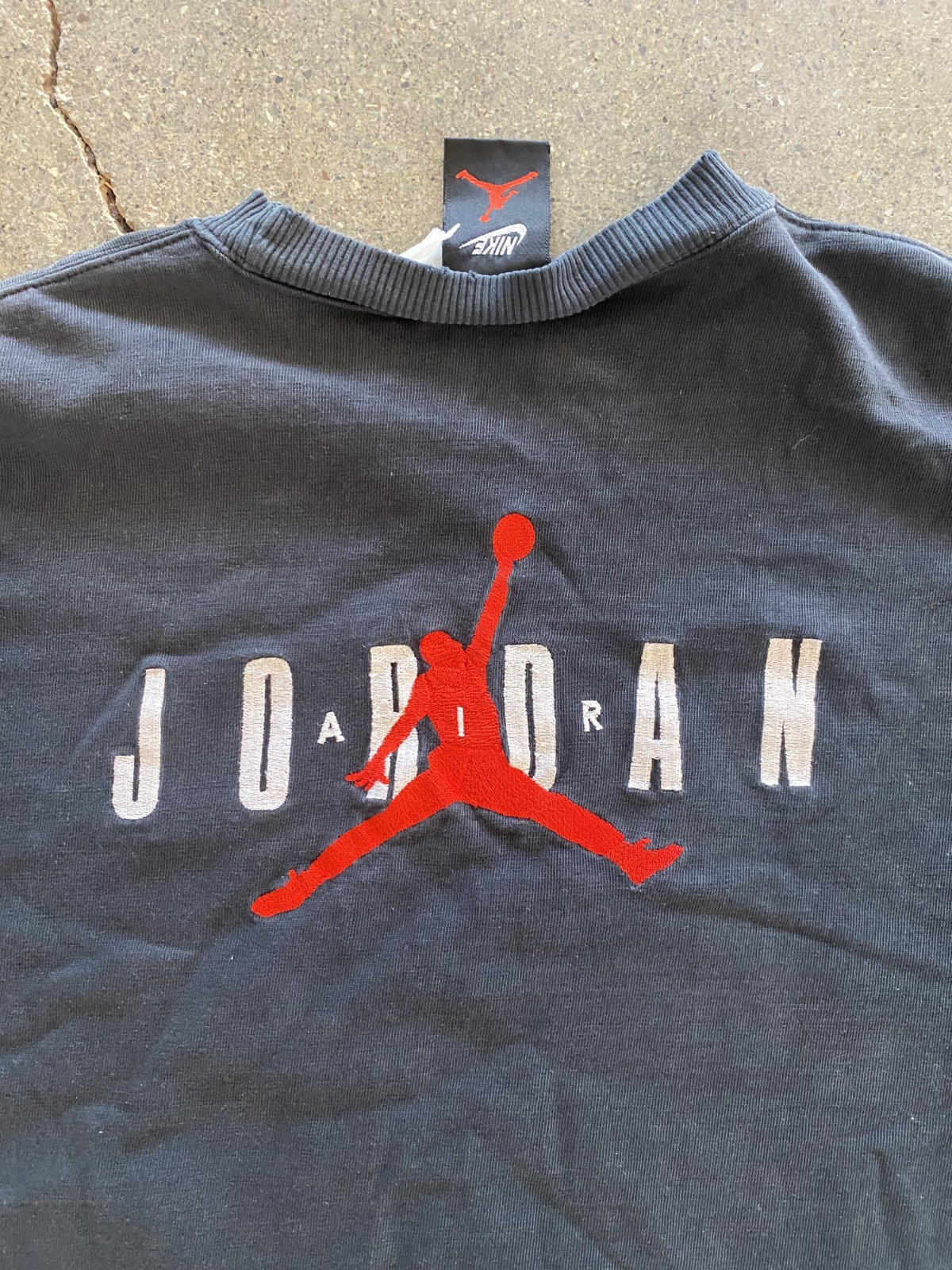 VTG 90’s Nike Air Jordan Collection Embroidered Heavy Shirt Size L-XL 1994