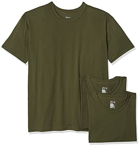 Soffe Men’s 3 Pack Short Sleeve – USA Made Poly/Cotton Military Tee