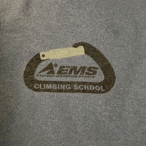 Y2K Eastern Mountain Sports EMS Rock Climbing School Graphic T-Shirt Medium
