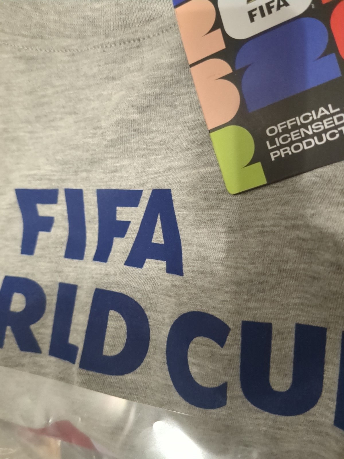 FIFA World Cup 2026 Adult T-Shirt Tour Style Nwt Grey – New With Tags