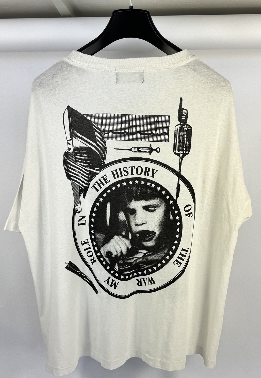 Enfants Riches Deprimes – My Role In The War Print T-Shirt Size: L