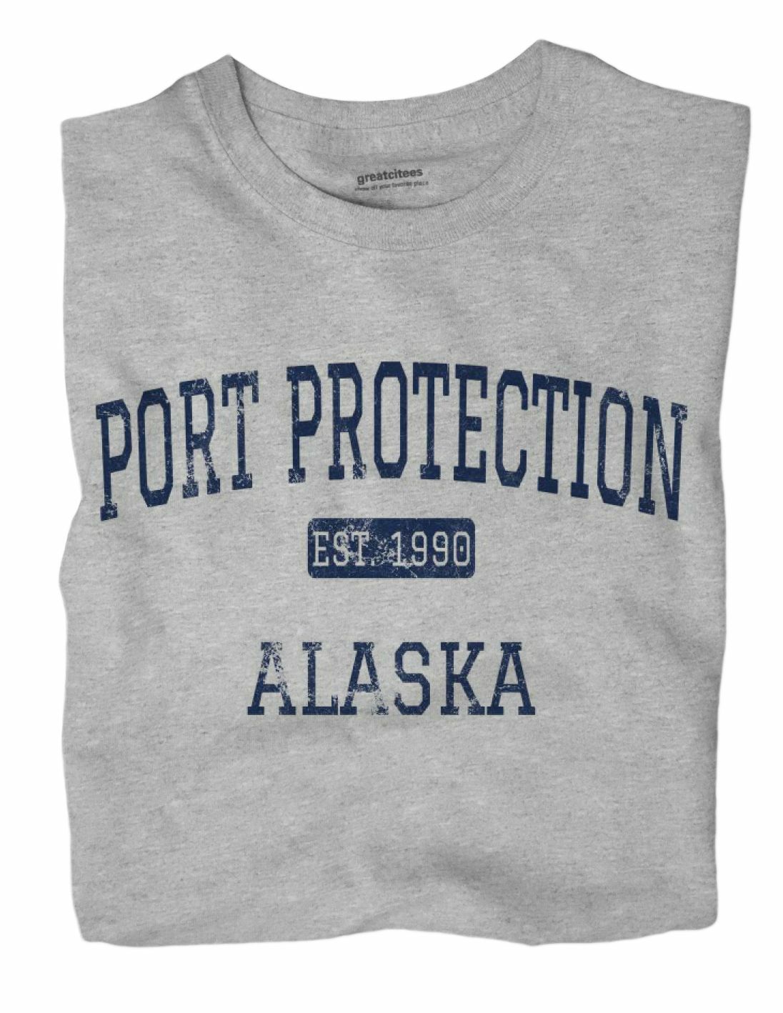 Port Protection Alaska AK T-Shirt EST
