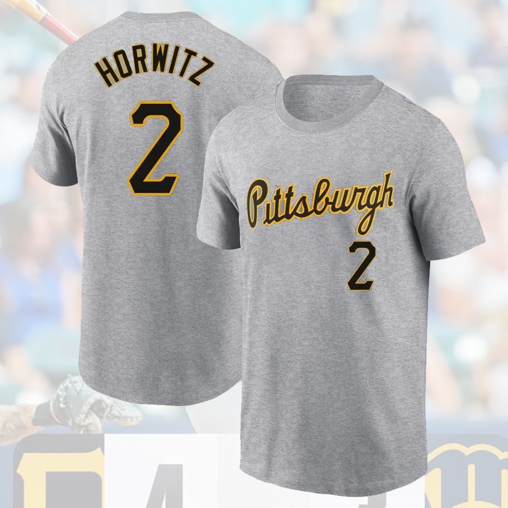 HOT 2026! Spencer Horwitz #2 Pittsburgh Team Name and Number Gift For Fan