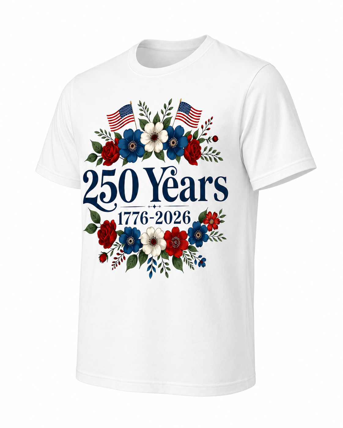 Comfort Colors Boho Floral American Flag Shirt 250th Anniversary 4thOf July Gift