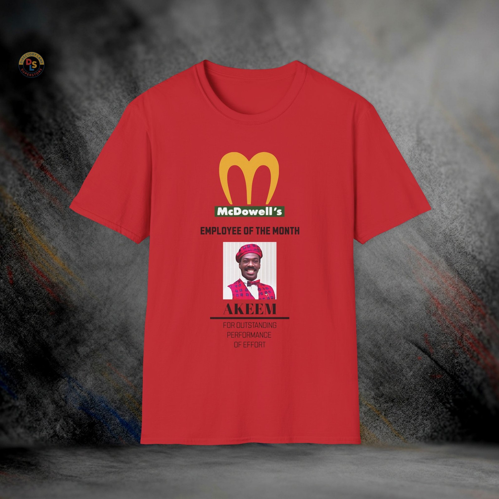 McDowell’s Employee Month Coming to America T-Shirt | Softstyle Tee