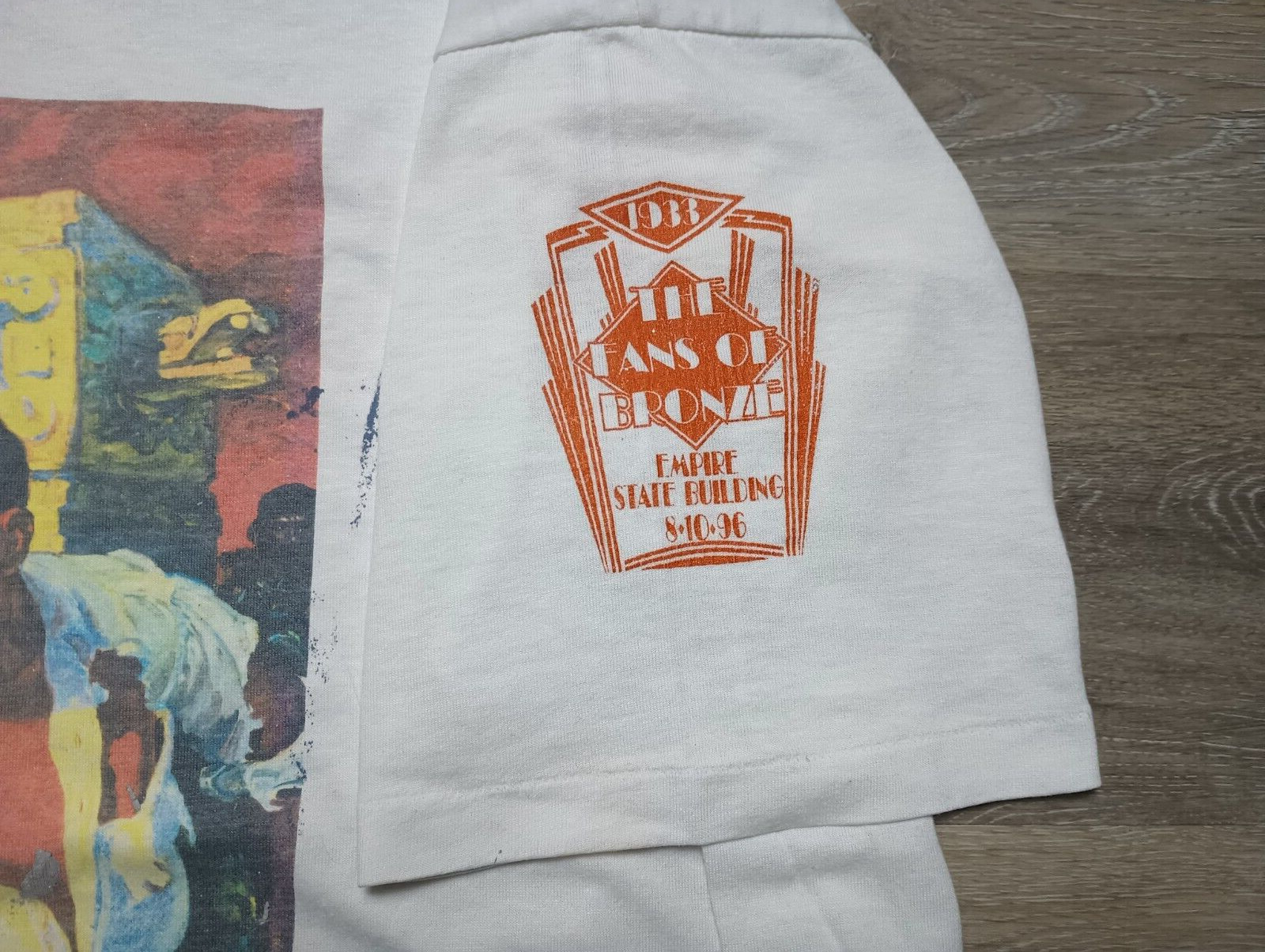 Doc Savage vtg 90s T Shirt Man of Bronze Movie Pulp Hero 30s 40s comics XL art
