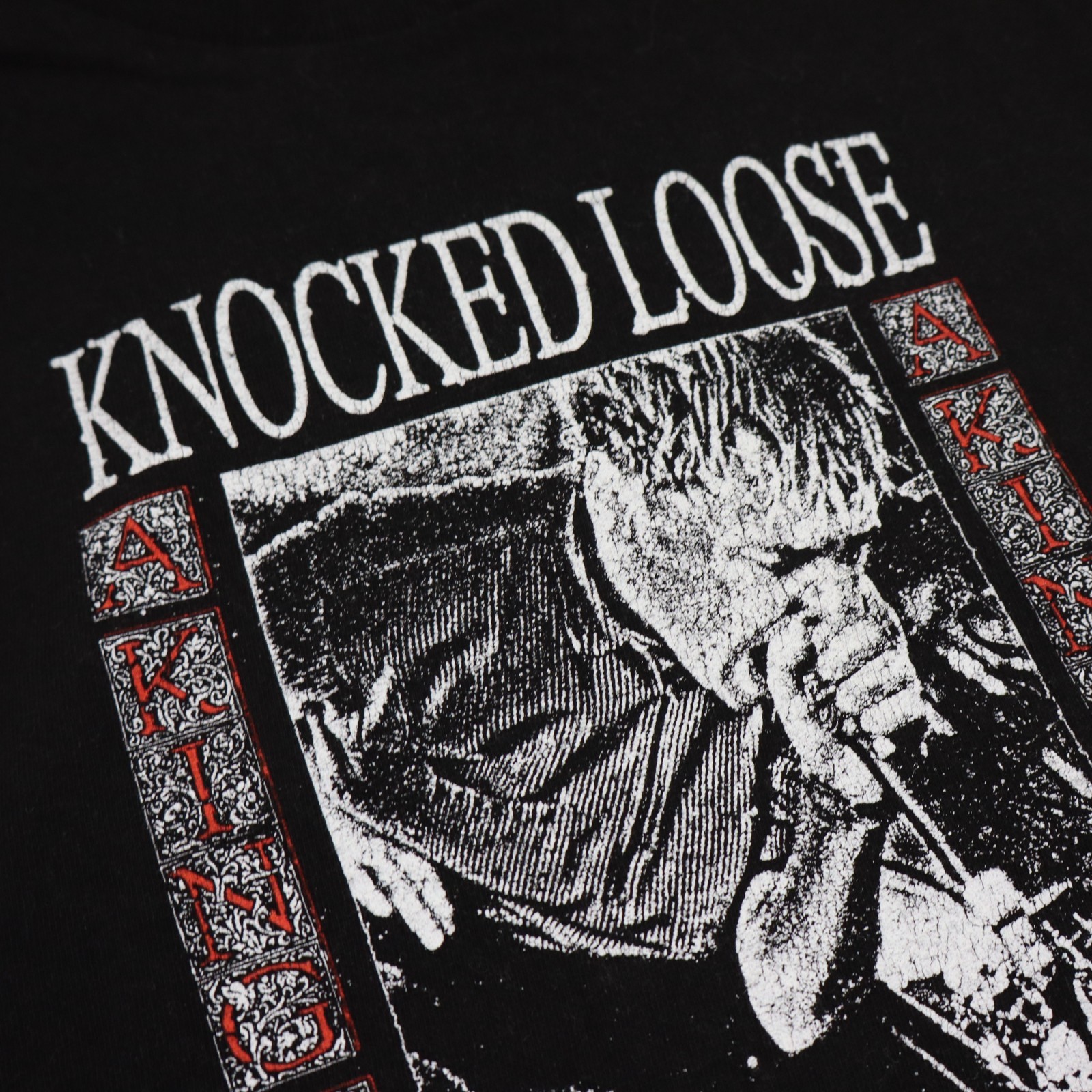 Knocked Loose Upon Loss T Shirt Mens 2XL Black Metalcore A King To None Band Tee