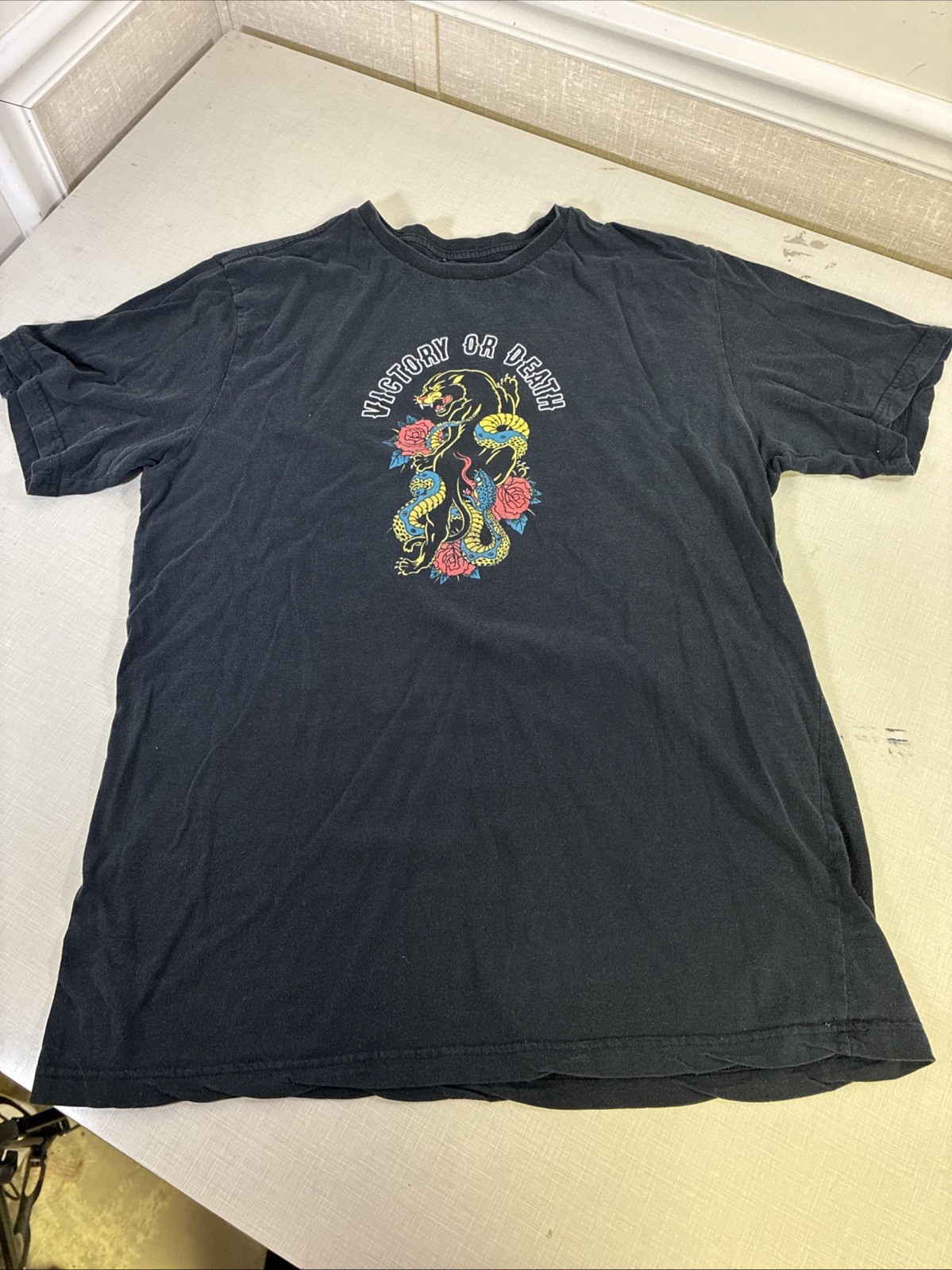 Unbranded Vintage Men’s T-Shirt Sz Large “Victory or Death”