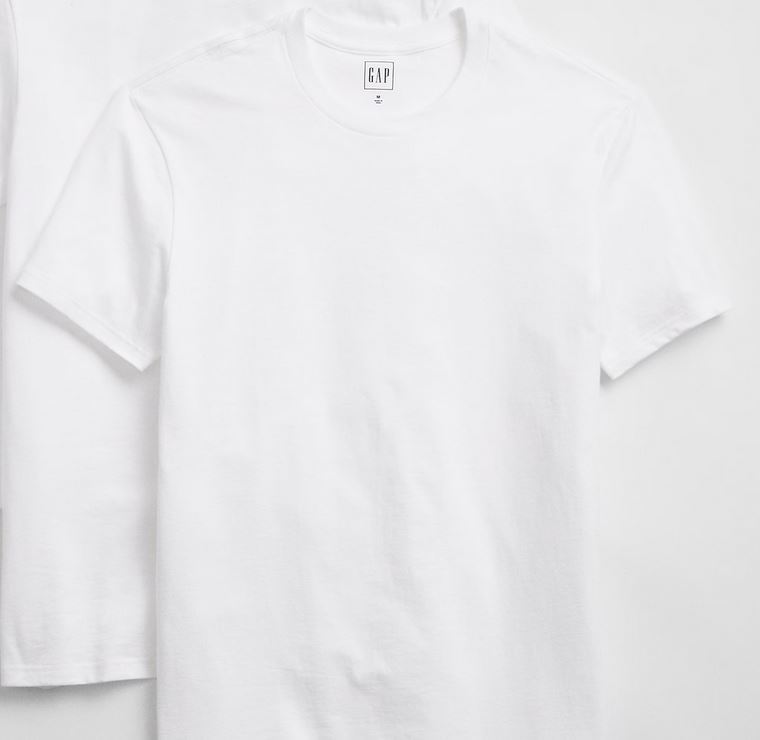 GAP Men’s Short Sleeve Crew Neck Everyday Premium Wash T-Shirts S M L XL XXL-NEW