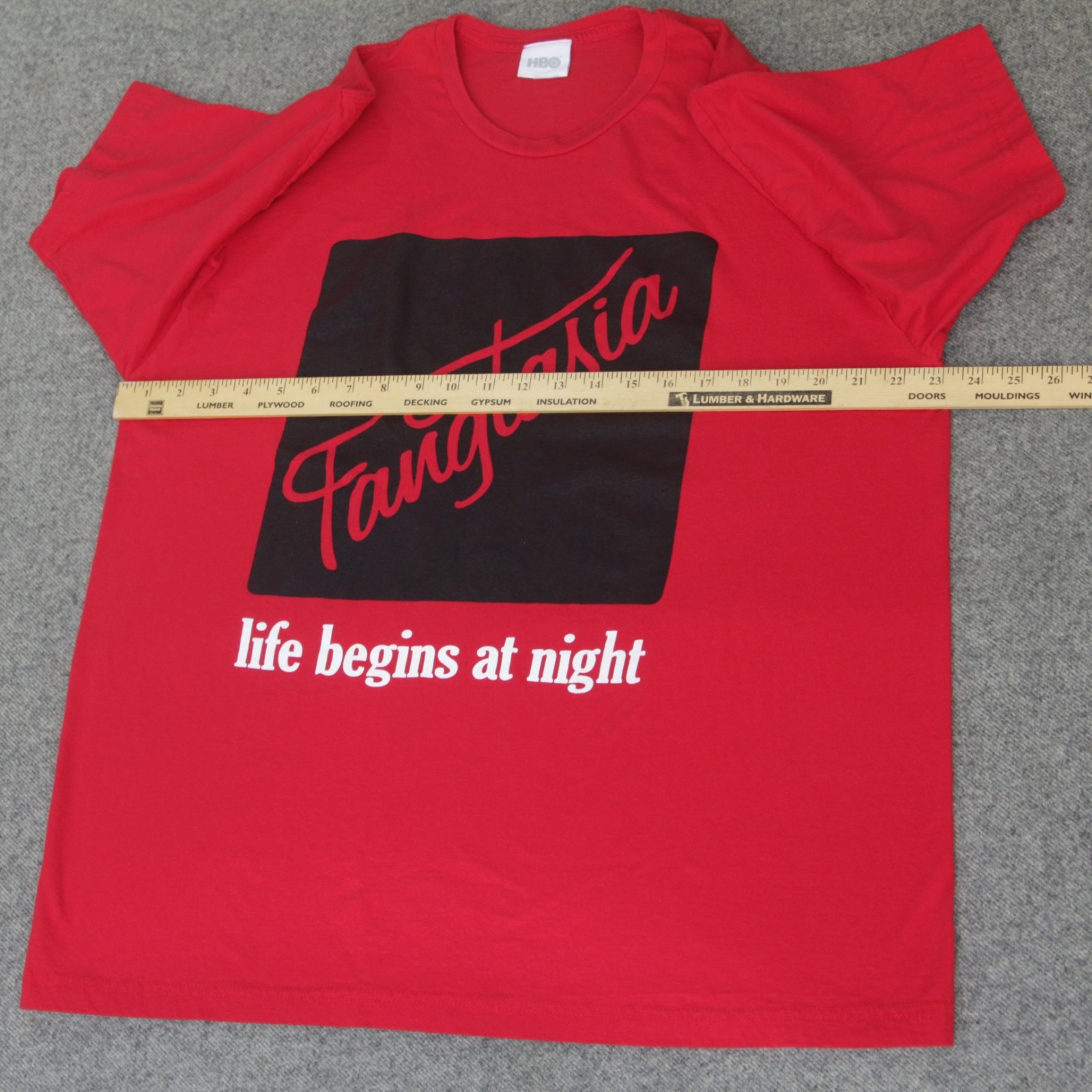 HBO True Blood T Shirt XL VTG 2010 Fangtasia Vampire Bar Horror TV Series Promo