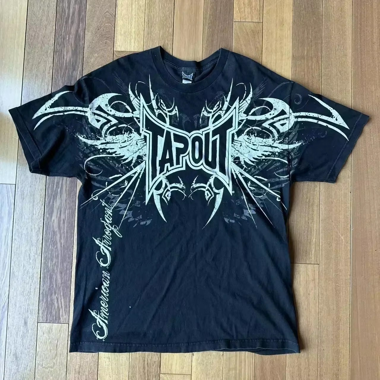Men’s Y2K Streetwear T-Shirt – Gothic Letter Graphic, Oversized Fit (SEE OPTIONS