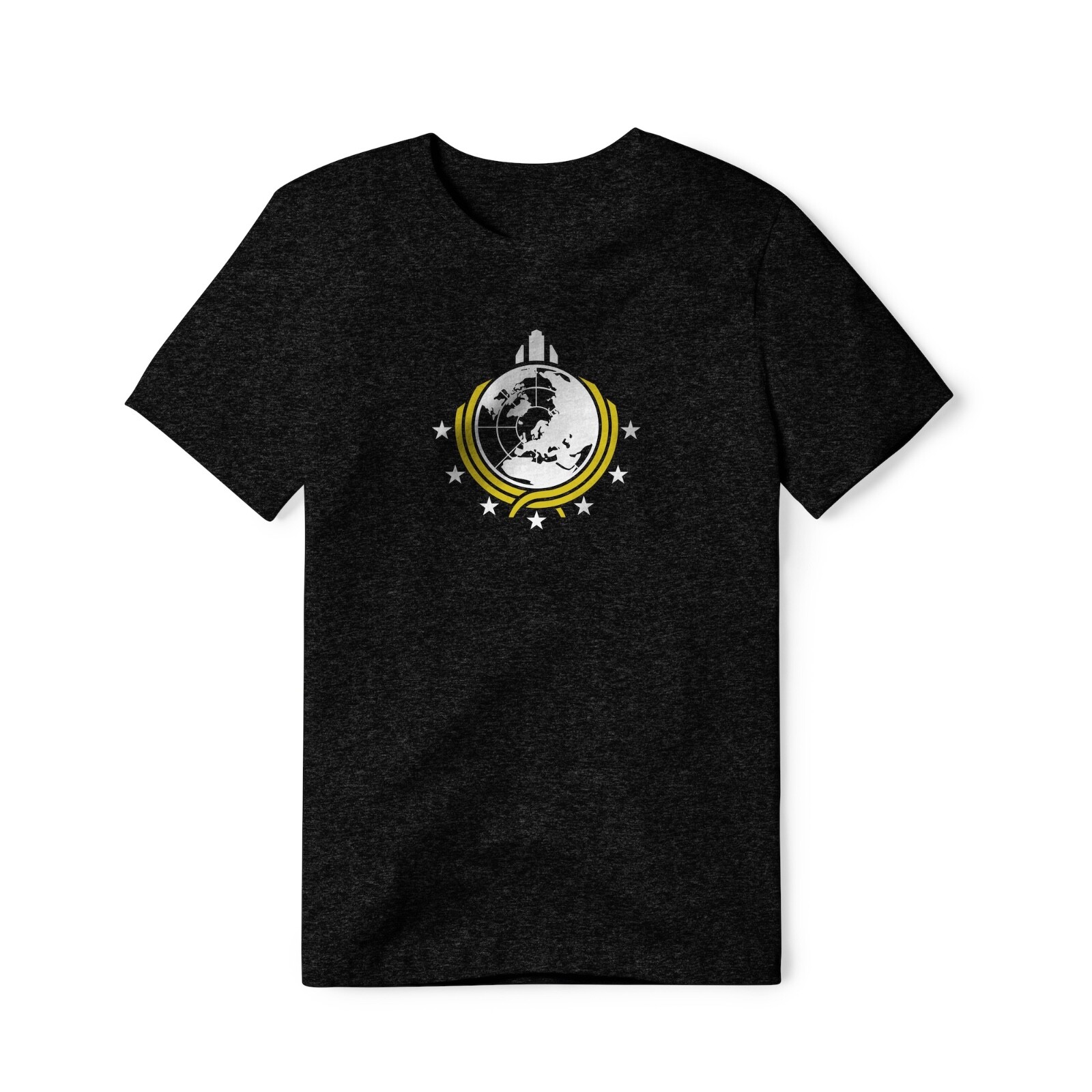 Super Earth Logo : Helldiver Game, Cotton/Poly Blend Tee