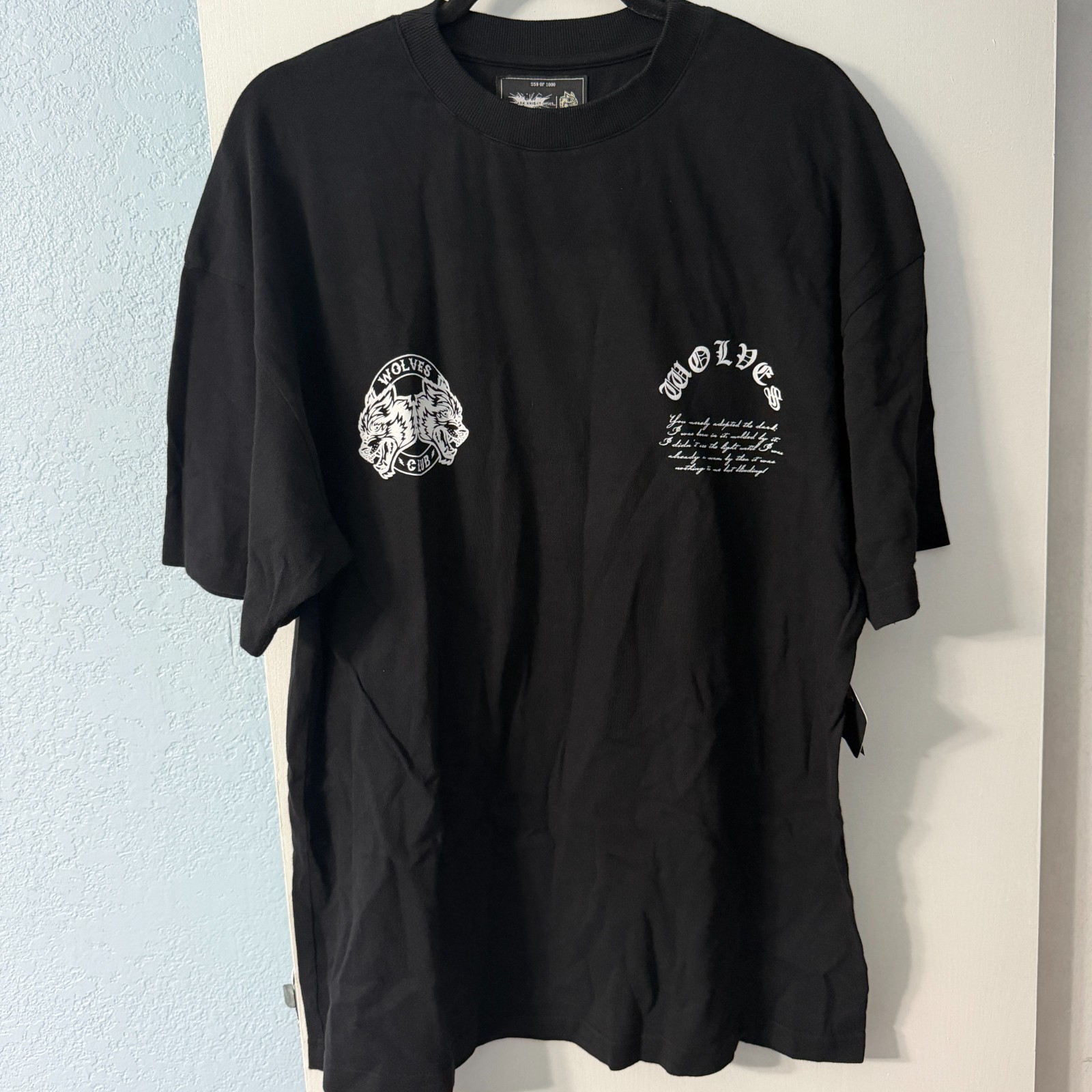 Darc Sport x Dark Knight Rises Born In It V2 Tee – Black, Size L