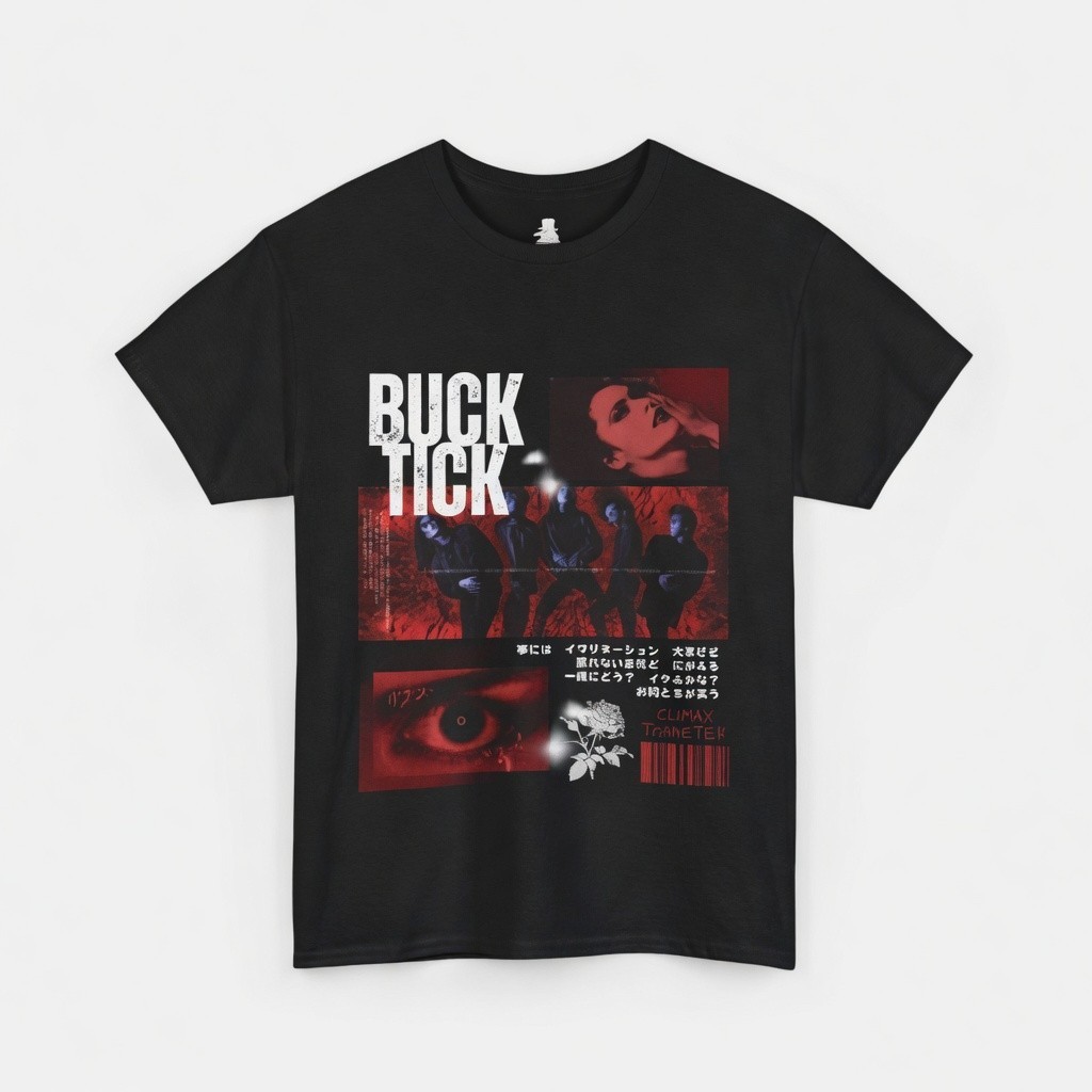 Buck-Tick Atsushi Sakurai Japanese Rock Tribute Memorial T-Shirt