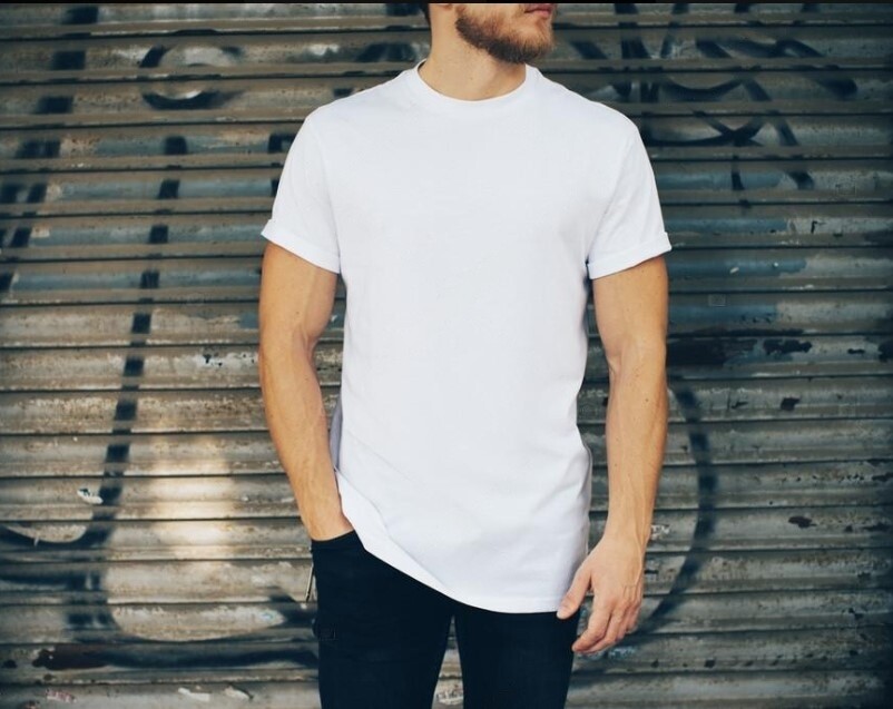 T-Shirt Cotton Bamboo Soft Lightweight Undershirt Summer Breathable Plain Gym