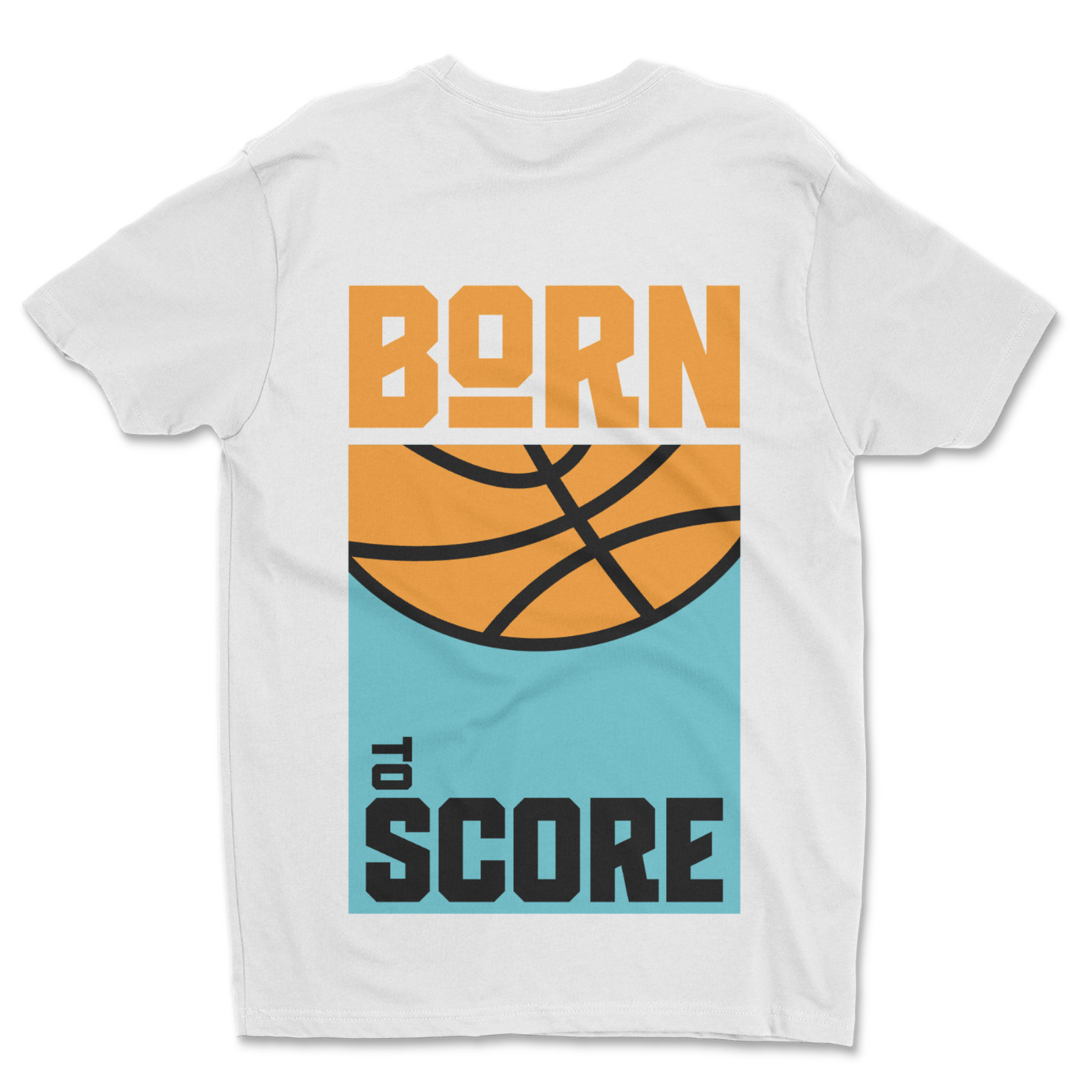 Custom T-Shirt, Born To Score Dtf Print On Next Level T-Shirt unisex Soft Cotton