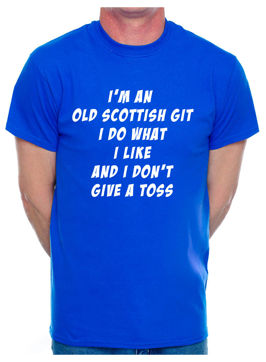 I’m An Old Scottish Git Scotland Birthday Retirement Present Funny Mens T-Shirt